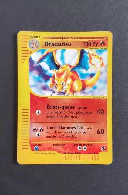 CARTE POKÉMON DRACAUFEU 39 165 Reverse Expedtion FR EUR 249 90