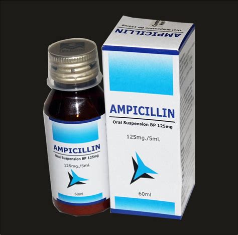 Ampicillin Oral Suspension 125mg5 Ml 60 Ml For Commercial At ₹ 35