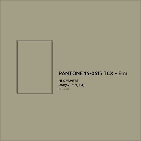 About PANTONE 16 0613 TCX Elm Color Color Codes Similar 48 OFF