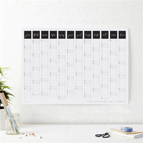 20+ Year Planner - Free Download Printable Calendar Templates ️