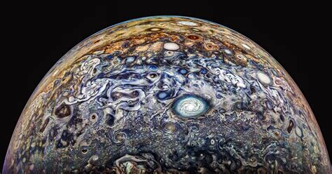 The Most Spectacular Images From Junos Latest Close Flyby Of Jupiter