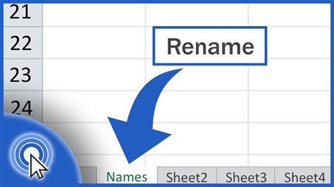 How To Rename A Worksheet In Excel