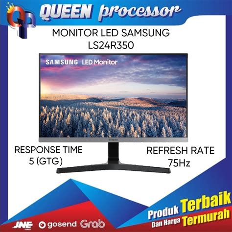 Jual Monitor Samsung 24 75hz Ips Fhd Hdmi Led Ls24r350 Garansi Resmi