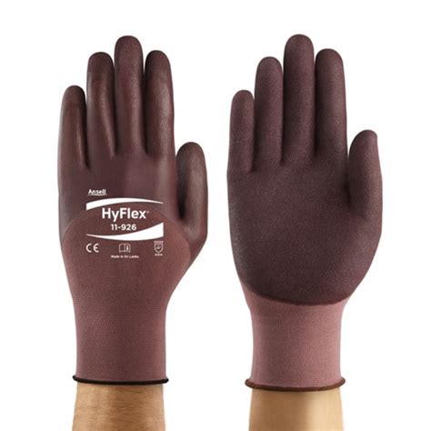 Ansell HyFlex 11 926 Oil Repellent Gloves Workwear Co Uk