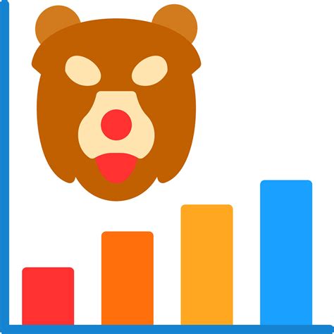 Bear Market Vector Icon Design Vector Art At Vecteezy