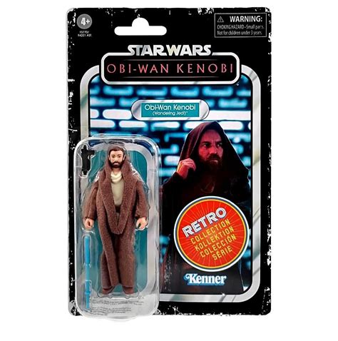 Misb Star Wars Obi Wan Kenobi Wandering Jedi Retro Tvc The