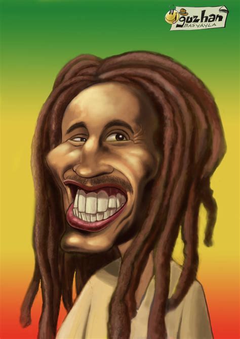 Bob Marley Cartoon By Oguzhangsf On Deviantart