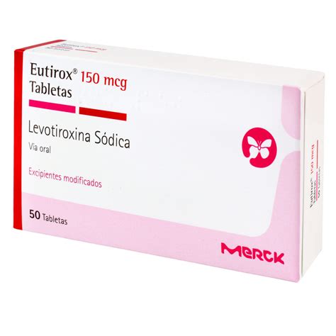 Eutirox 150 Mcg Tabletas Cja X 50 Und Droguerias Patria