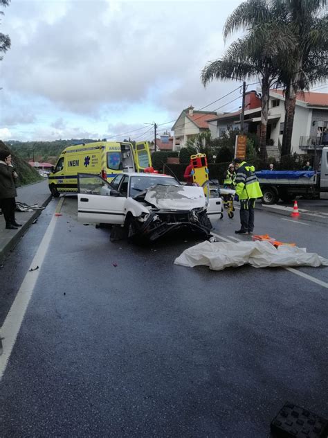 Homem Encarcerado Ap S Colis O Em Nogueira Do Cravo