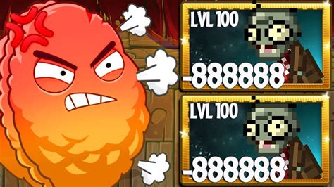 Pvz 2 Super Plant Level 100 Vs Super Speed 8 Bit Zombie Level 100 Who Is Best Plant Youtube