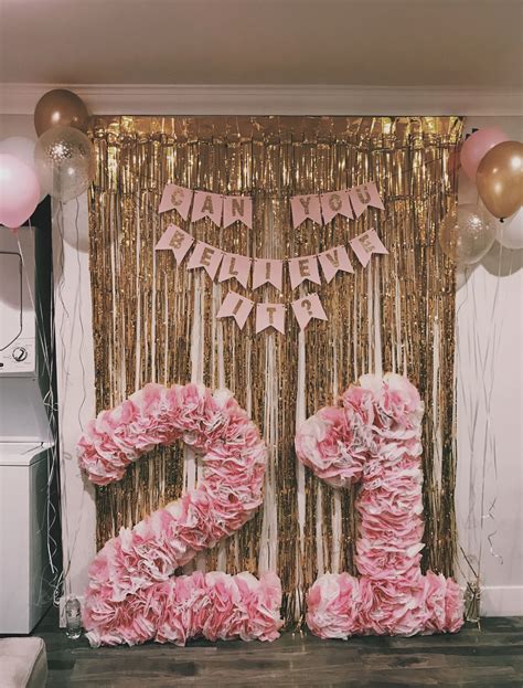 Diy Tissue Paper Numbers White And Pink Tissue Hot Glued To Card Board