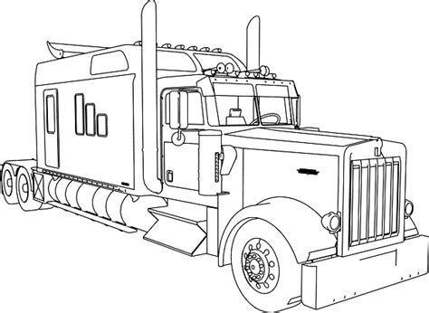 Truck Coloring Pages: Top 15 Fun Truck Colouring Patterns