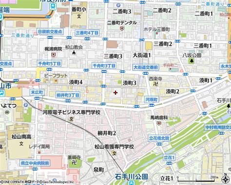 松山銀天街ショッピングセンターget！（松山市複合ビル・商業ビル・オフィスビル）の住所・地図｜マピオン電話帳