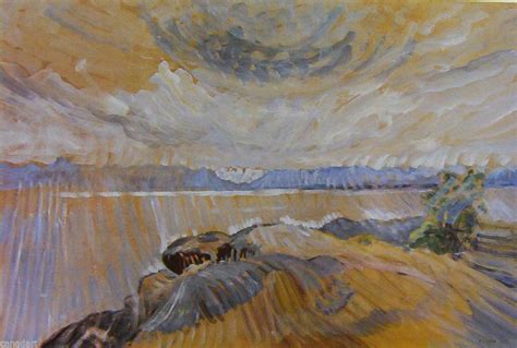 15 5 X 23 Inch Painting Of Sea And Sky Painting Emily Carr Oil Paintings