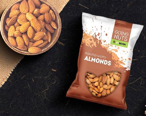 Almond Packaging Design Best Dry Fruits Packet Designs In