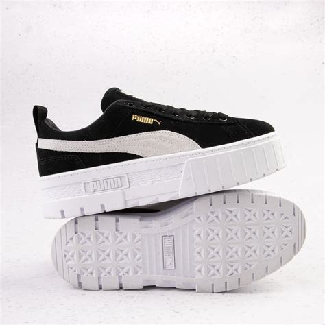 Womens Puma Mayze Platform Athletic Shoe Black Lupon Gov Ph