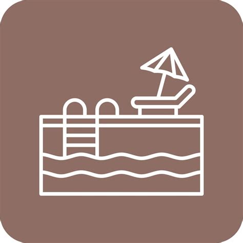 Premium Vector Swimming Pool Icon