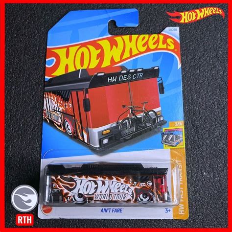Hot Wheels Ain T Fare RTH 2025 Regular Treasure Hunt Hotwheels Bas Kereta Mainan Bus Hotwheel