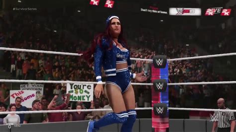 Wwe 2k19 Carmella Survivor Series 2018 Attire Ps4 Youtube