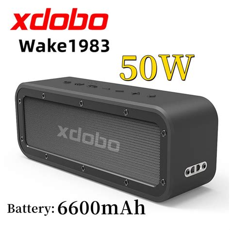 XDobo Wake 1983 50W Bluetooth Audio Portable Column Wireless Subwoofer