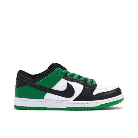 Nike SB Dunk Low Classic Green BQ6817 302 Laced