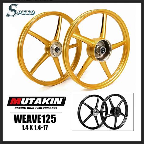 Mutakin Mags Sp Wave Xrm Front Disc Brake And Rear