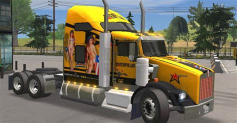 Kenworth T Skin Caterpillar Skins Truck Simulator Ultimate