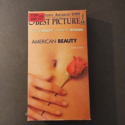 American Beauty VHS 2000 Kevin Spacey Annette Benning Mira Sorvino