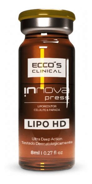 Liporedutor Celulite E Papada Innova Press Lipo Hd Eccos