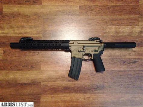 ARMSLIST For Sale AERO PRECISION BURNT BRONZE 10 5 AR 15 PISTOL