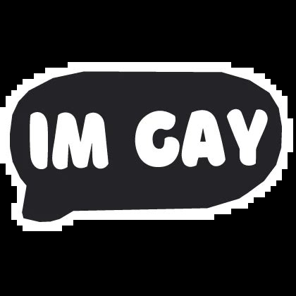 3D Effect Gay Speech Bubble Roblox Item Rolimon S