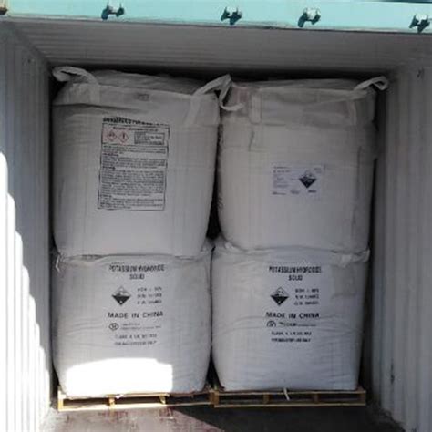 Min Koh Flakes Potassium Hydroxide Caustic Potash Caustic Potash