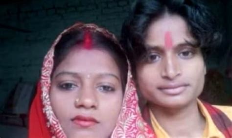 Bhabi Married In Hindu Temple With 18 Years Old Nanad After Love Affair In Samastipur भाभी को