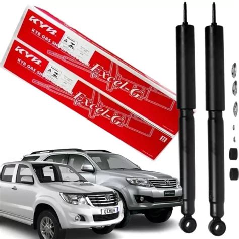 Par Amortecedor Traseiro Kayaba Toyota Hilux Sw A