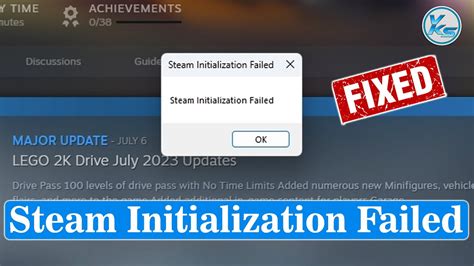 How To Fix Steam Initialization Failed Youtube