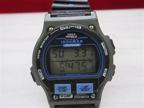 Vintage Timex Ironman Triathlon Wrist Watch Indiglo 90s Etsy