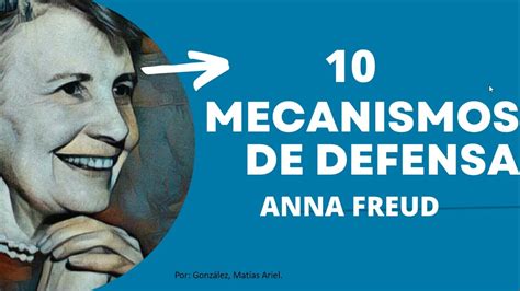 Mecanismos De Defensa Explicado Con Ejemplos Anna Freud Youtube