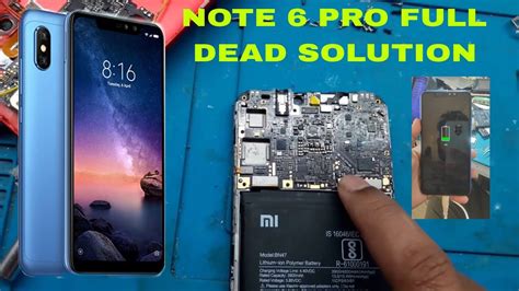 Redmi Note 6 Pro Dead Solution Mi Note 6 Pro Full Dead Solution Mi Note 6 Pro Half Short