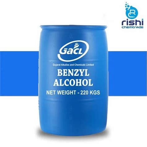 Benzyl Alcohol At Rs 185 Kg Un Surat ID 25926839962