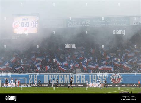 Rostock Deutschland Dezember Bl Fc Hansa