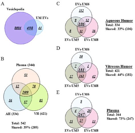 Plasma Derived Ev Protein Cargo Mirrored That Of Evs Isolated From Ah