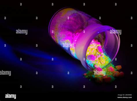 Fluorescent Organic Materials Of Red Yellow And Green Color For Production Oled Inside Glass