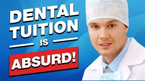 Dental School Tuition is Absurd | School tuition, Dental school, Tuition