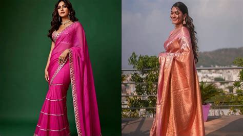 Mrunal Thakur S Fashion Tips Mrunal Thakur Looks Very Beautiful In