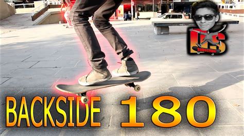 Como Hacer Backside 180 Tutorial Español Latino Youtube