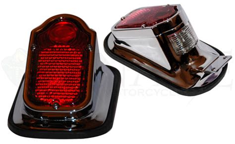 Snake Motorcycles Tail Light Tombstone