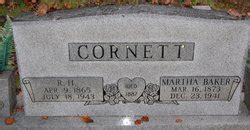 Martha Baker Cornett Memorial Find A Grave