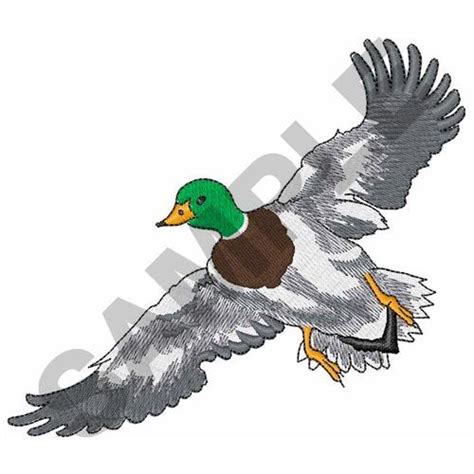 MALLARD DUCK Embroidery Design AnnTheGran