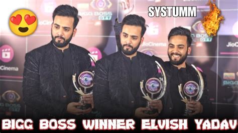 Elvish Yadav Wins Bigg Boss Ott Bigg Boss Winner Elvish Yadav