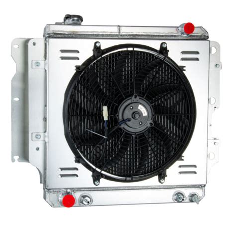 Rows Aluminum Radiator Shroud Fan For Jeep Wrangler Yj Tj